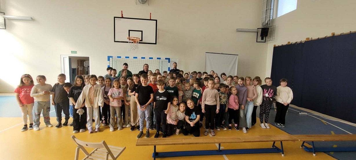 Spotkanie z policjantem.