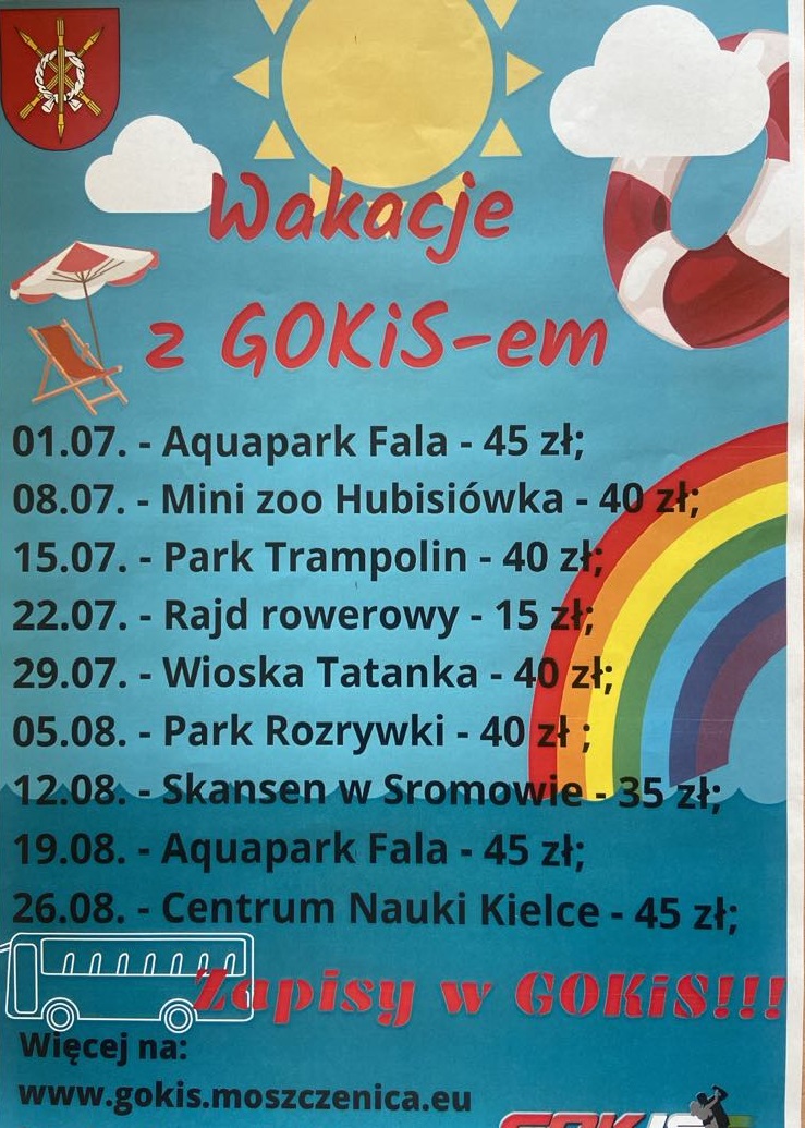 Wakacje z GOKiS-em